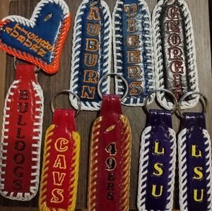 Leather Keychains